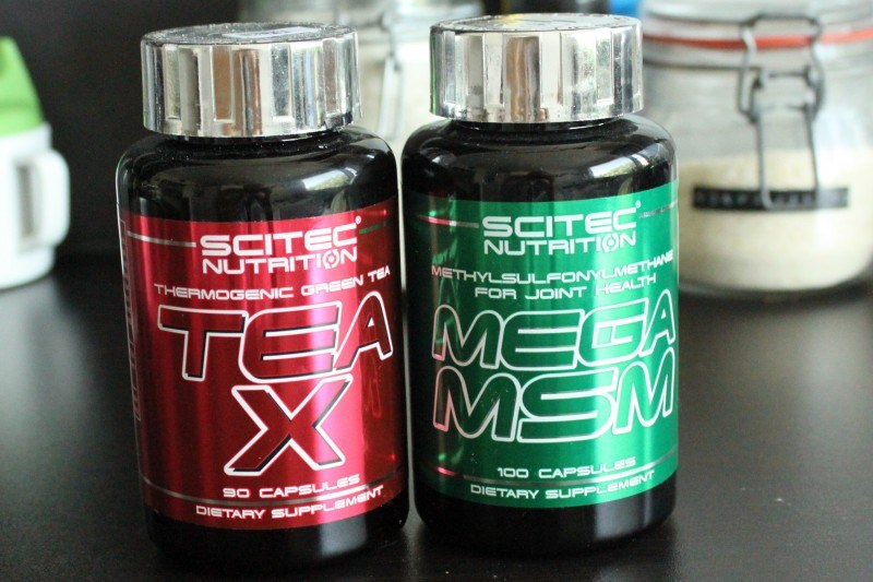 Scitecin Tea-X ja MSM.